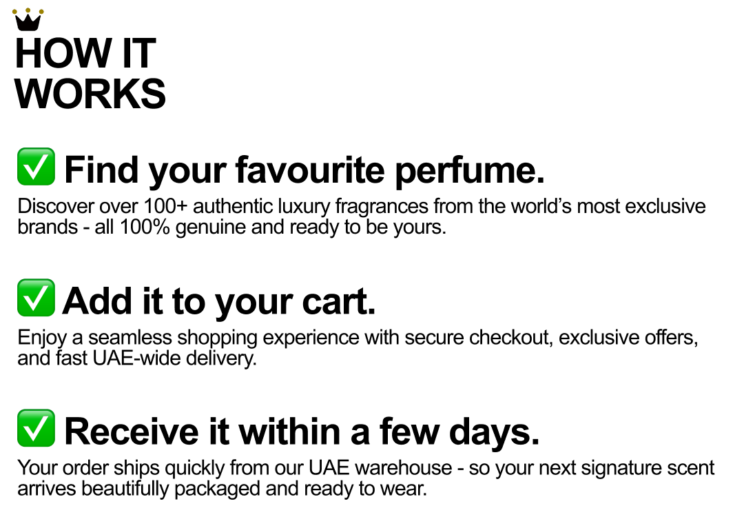 How It Works - Elite Perfumes UAE